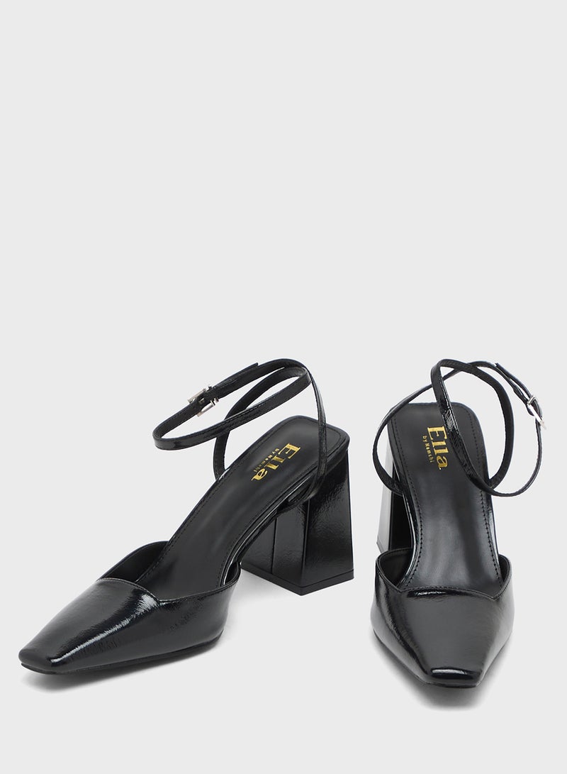 ايلا حذاء بكعب عالٍ مع حزام للكاحل - Image 4