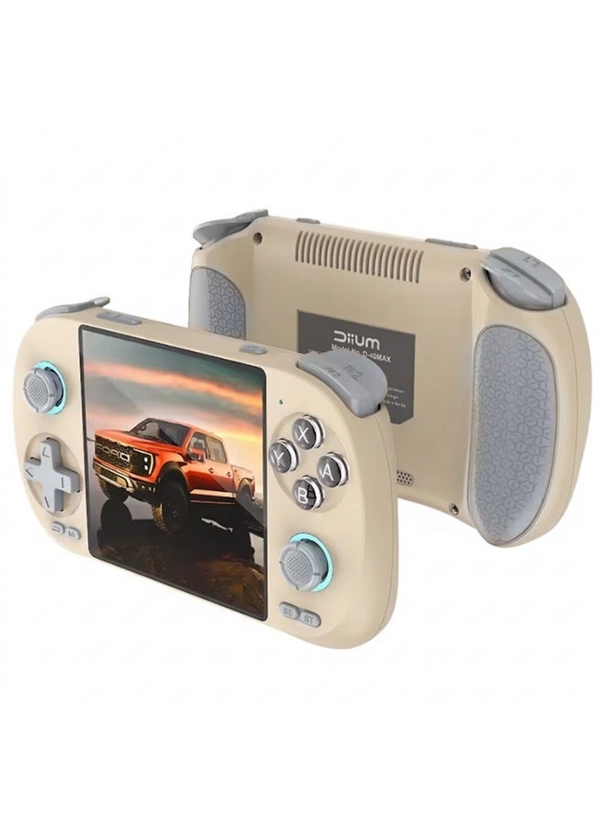 D-40MAX Handheld Gaming Console with HD Touch Screen, RGB Dual Joysticks, WiFi & Bluetooth Connectivity, 5000mAh Rechargeable Battery, Portable Gaming Device - Image 1