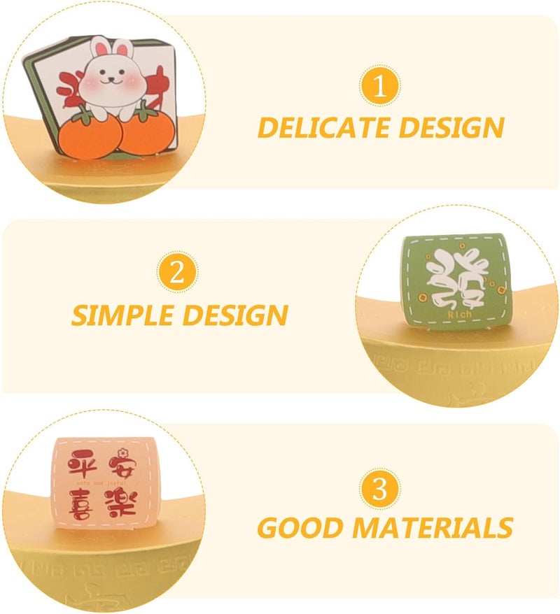 VICASKY Candy Boxes 12pcs Festival Wrapping Boxes with Chinese Blessings for Party Favors, Wedding Candy Holder Packaging, Creative Dessert Treat Containers - Image 3