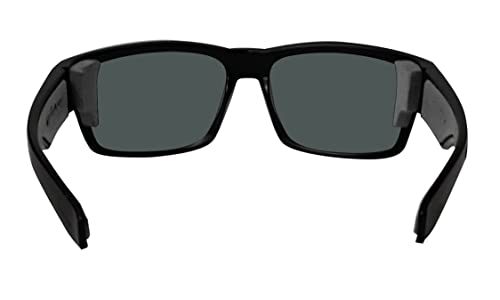 BOMBER Tiger Safety Sunglasses with Matte Black Frame, Red Mirror Lens, Safety Sunglasses - TR103-RM - Image 3