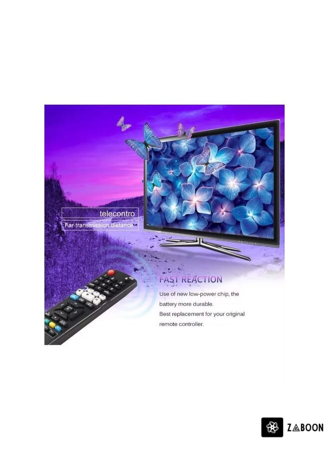 Zaboon Universal BluRay DVD TV Remote Control For LG Black
