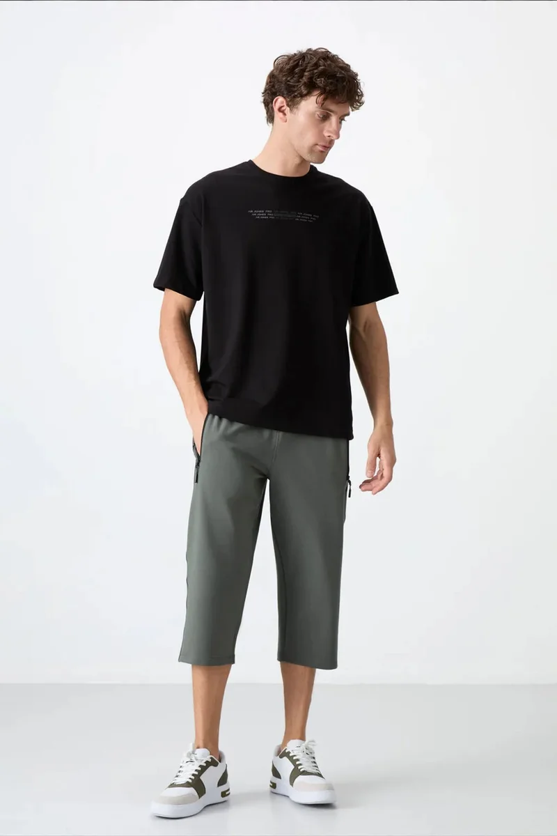 Tommylife Multicolor TOMMY Men's Cotton Blend Shorts for Men | Best Price UAE