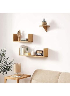 Home Gallery U Shaped Floating Wall Bookshelf 40-35-30 cm cm  - Image 1