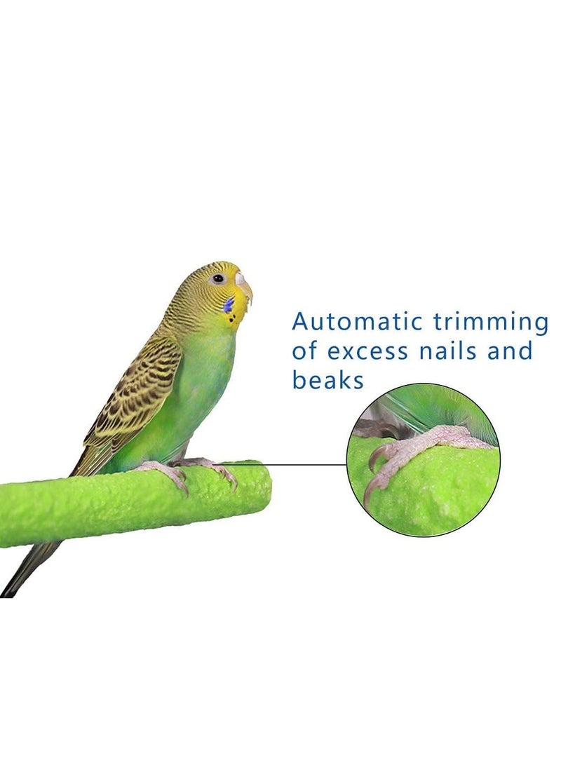 SYOSI Bird Perch Stand Bird Rope Perch Bird Toys 3 Pcs for Parakeets Cockatiels Conures Macaws Lovebirds Finches - Image 3