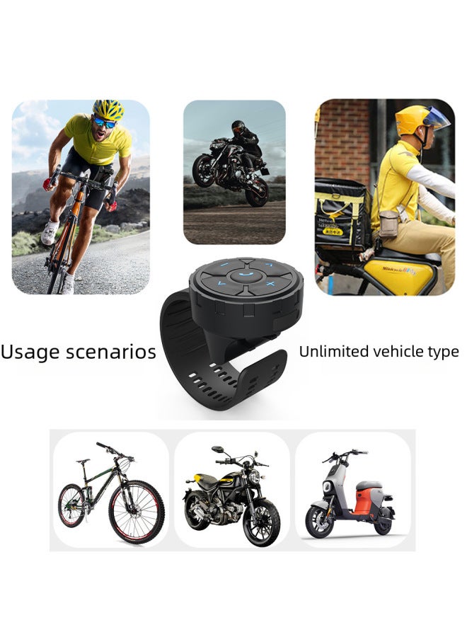 Neutral Mobile Phone Music Smart Remote Control Motorcycle Takeaway Bluetooth Helmet Mp3 Car Bluetooth Controller - Image 3