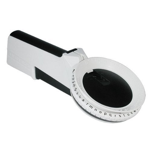 MAGNIFYING AIDS Braille Labeler Braille Tape Embosser Writer 1 Count White Round LABEL Writing Aid