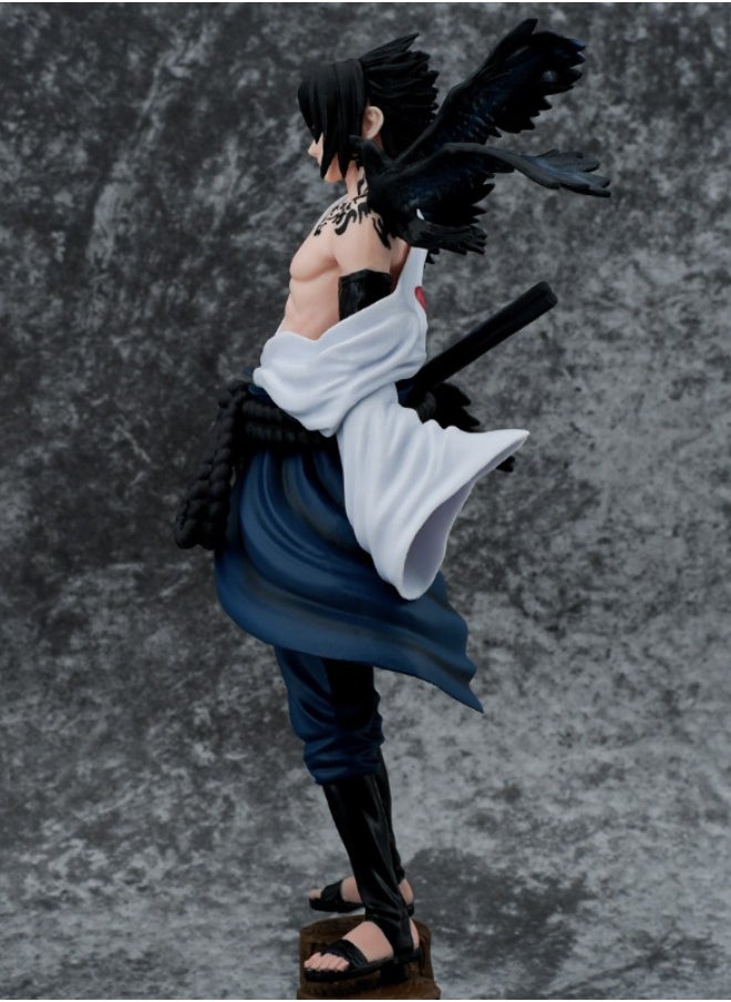 Uchiha Sasuke Action Figure with Base, Uchiha Sasuke Figure Toy, Anime Realistic Statue Figure, Super Collectible Model Statue Anime Figure Toy 27CM - pzsku/Z94D2CEF7D88FF306A9C3Z/45/_/1741146415/37faa86f-945c-49e0-bb5e-194e4040cdf5