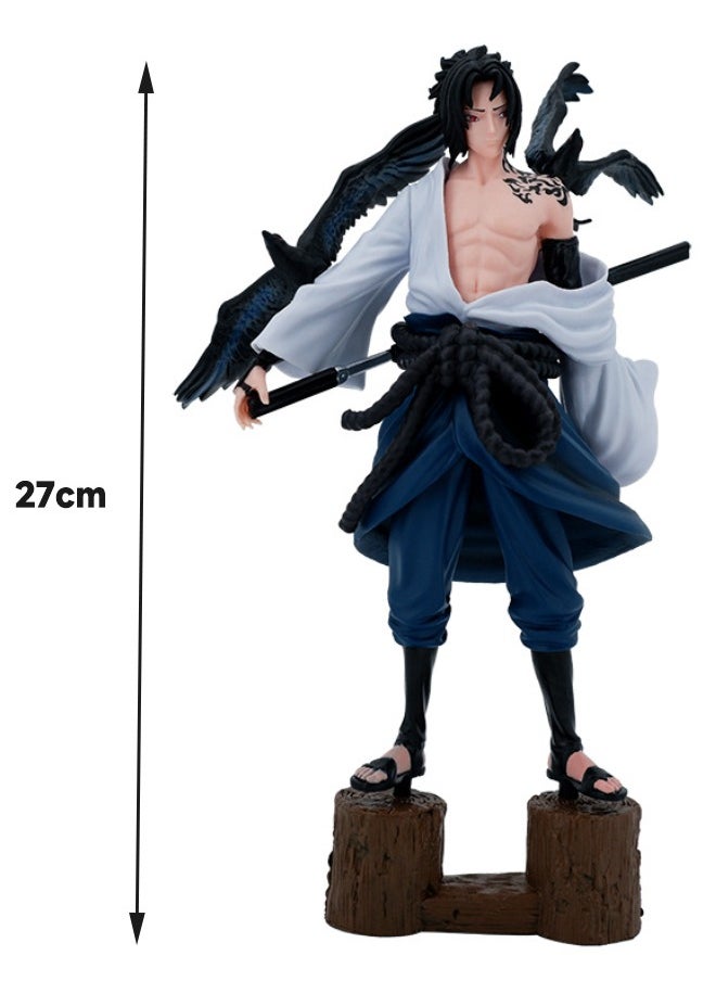 Uchiha Sasuke Action Figure with Base, Uchiha Sasuke Figure Toy, Anime Realistic Statue Figure, Super Collectible Model Statue Anime Figure Toy 27CM - pzsku/Z94D2CEF7D88FF306A9C3Z/45/_/1741146417/4bc112b5-a6e6-4d97-a1a5-c0d147293bb1