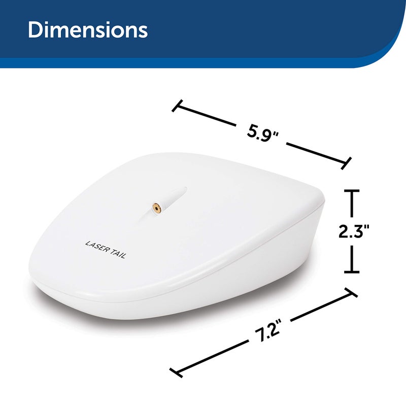 PetSafe Laser Tail Automatic Laser Light - Interactive Cat Toy - Encourages Exercise - Self-Propelling Motion Toy - Battery Operated - Safe for Cats - Hands Free Play - Image 3