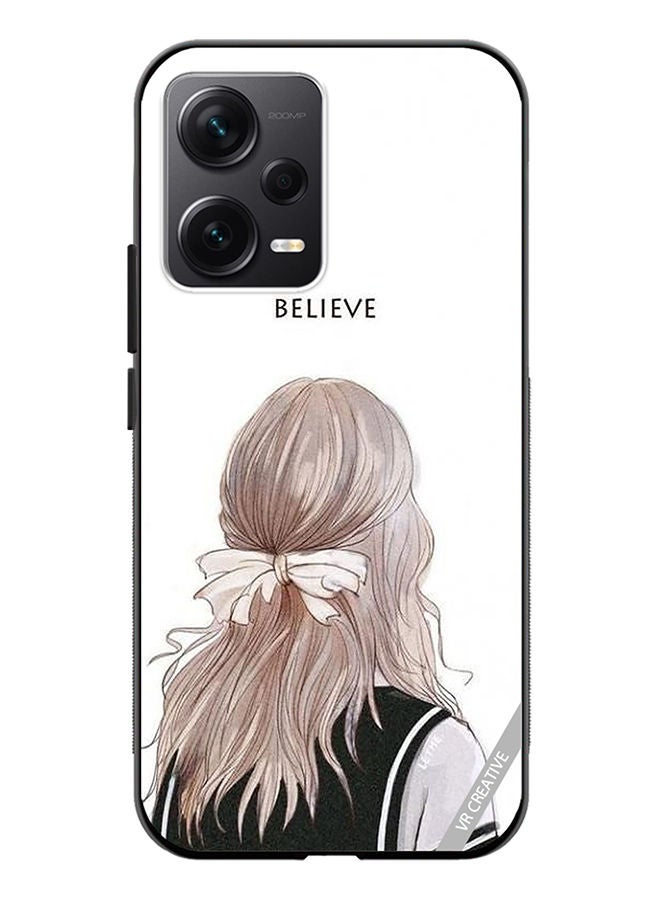 VR CREATIVE Protective Case Cover For Xiaomi Redmi Note 12 Discovery Believe With Girl Design Multicolour - Image 1