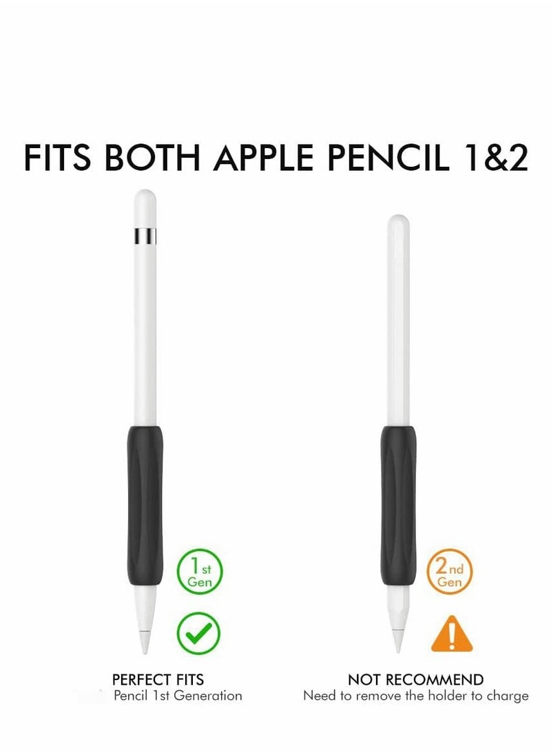 SYOSI - 3 Pack for Apple Pencil Grip  Ergonomic Silicone Sleeve Accessories Holder Compatible with 1st and 2nd Generation - Image 1