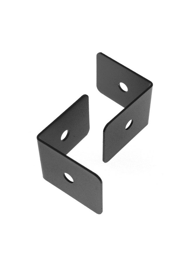 Maxmoral 4PCS Furniture Metal Corner Guards Black Decorative Corner Brackets 2x2x1.5 inch Table Chair Cabinet Closet Connector for Chests Farmhouse Barn Doors Wooden Frame Corner Fixer - Image 3