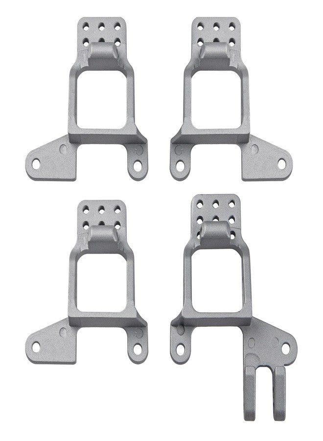 في جو هوبي حامل أبراج الصدمات الأمامية والخلفية من Vgoohobby RC، حامل ممتص الصدمات متوافق مع أجزاء ترقية الزاحف Traxxas TRX-4 Bronco 1/10 RC (فضي) - Image 2