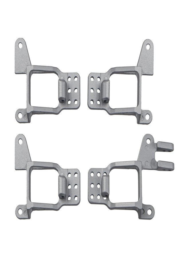 في جو هوبي حامل أبراج الصدمات الأمامية والخلفية من Vgoohobby RC، حامل ممتص الصدمات متوافق مع أجزاء ترقية الزاحف Traxxas TRX-4 Bronco 1/10 RC (فضي) - Image 3