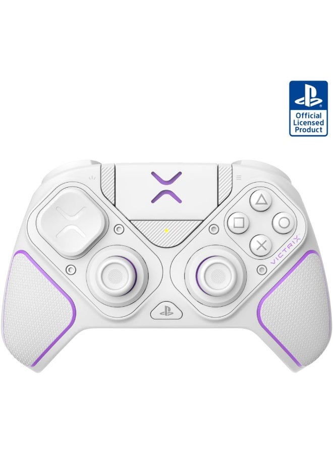 pdp Victrix Pro BFG Wireless Controller for PS5, PS4, PC - White - Image 1