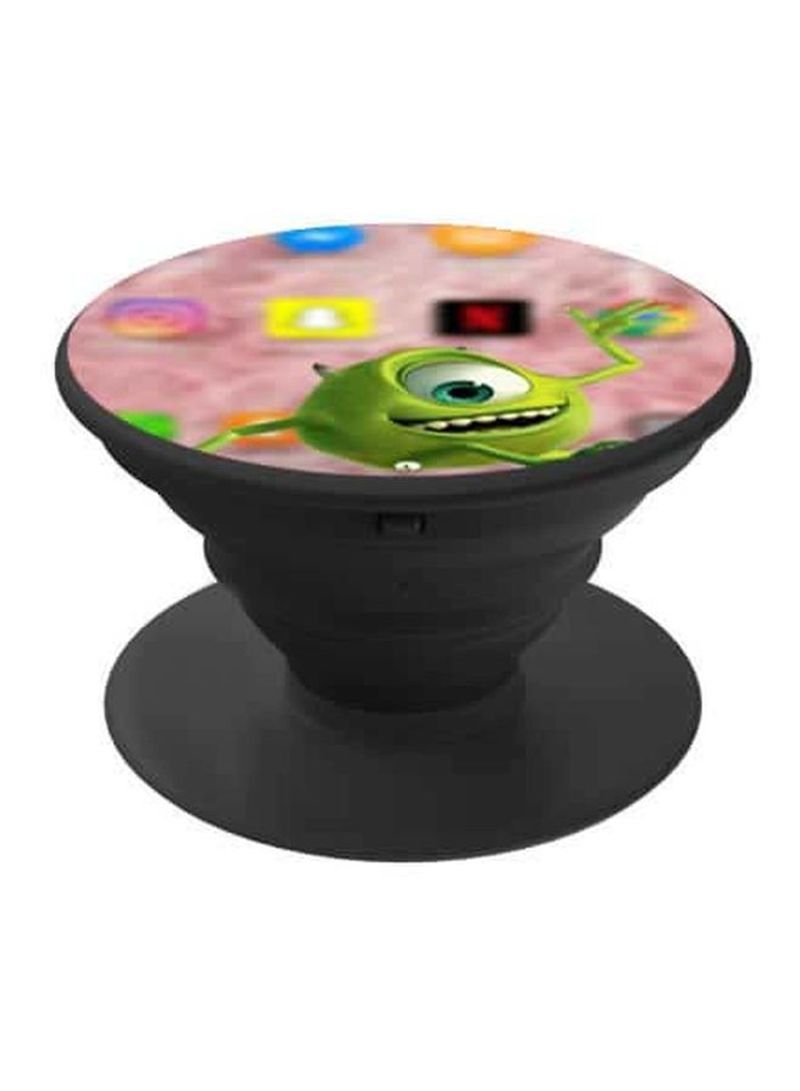 RKN Printed Pop Socket Pink/Green/Yellow - Image 2