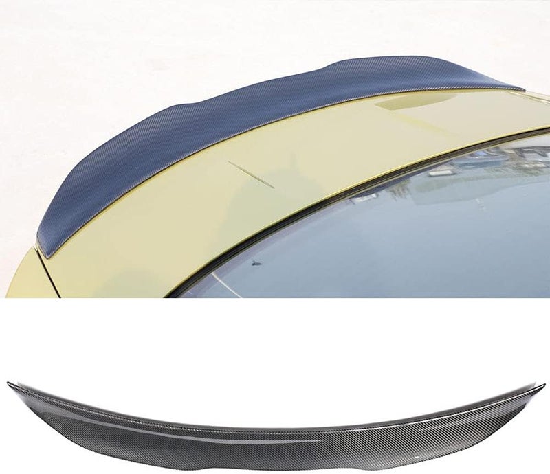 QASULER Carbon Fiber Rear Trunk Wing Spoiler for BMW F82 M4 Coupe - Image 5