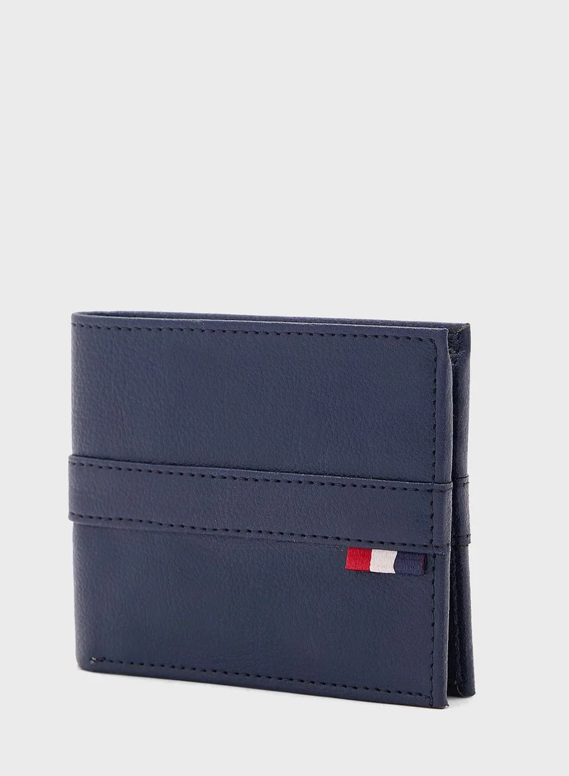 Robert Wood Webbing Detail Wallet