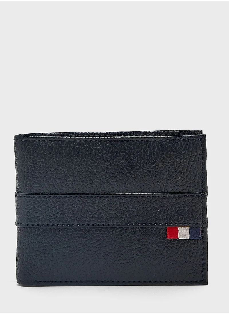 Robert Wood Webbing Detail Wallet