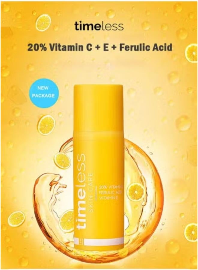 تايمليس سيروم تايمليس سكين كير 20% فيتامين C مع فيتامين E وحمض الفيروليك 120 مل - Image 3