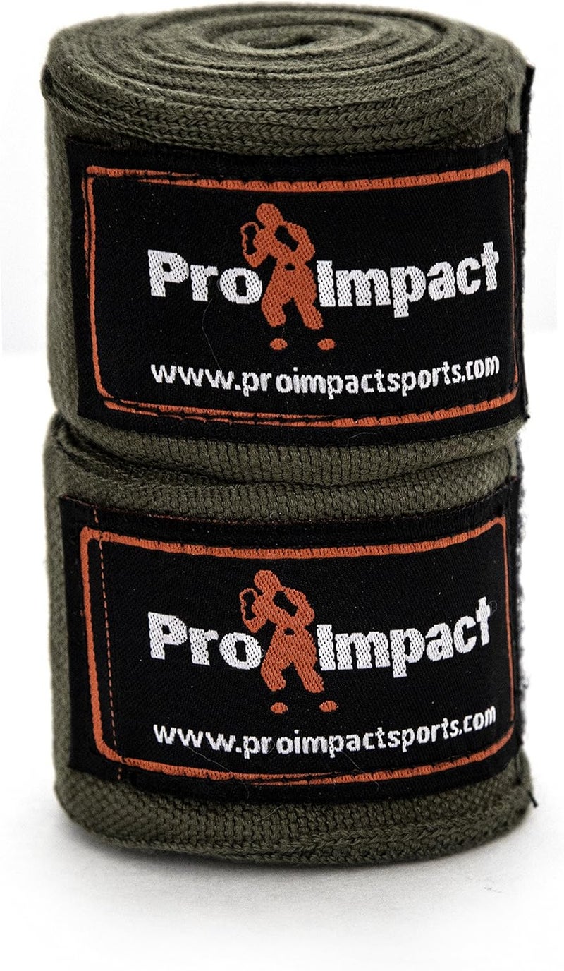 Pro Impact 180 Inch Mexican Style Boxing Hand Wraps – Stretchable Wrist & Knuckle Support for MMA, Muay Thai, Kickboxing, Heavy Bag & Combat Training – Men & Women - Image 2