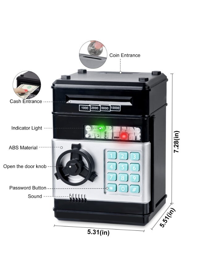 general Kids Toys for Boys Girls Age 3-5,Electronic Piggy Banks for Kids Money Savings Box Toys Mini ATM Coin Bank for Children Best Birthday Xmas Gifts Cash Coin Can for Kid 8-12 Years Old - Image 3