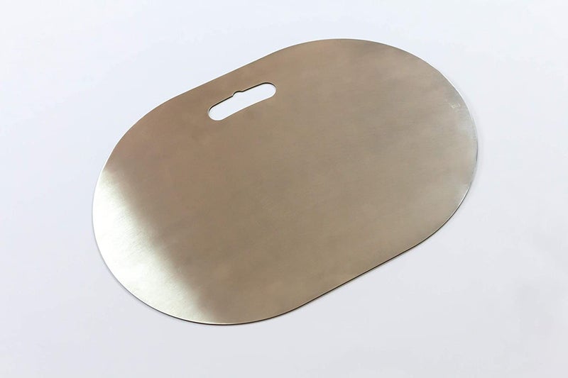 INDIAN DECOR 50485 Stainless Steel Large Cutting Board for Kitchen Chefs Choice Cutting Board Non Plastic NO Wood ECO Friendly Recyclable Chopping Broad - Image 2