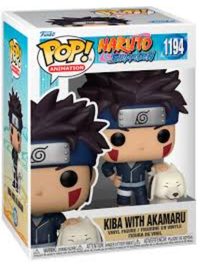 Funko Pop! Anime: Naruto Shippuden - Kiba Inuzuka With Akamaru #1194 - Image 3