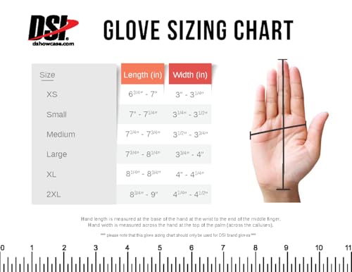 Ever-Dri Director's Showcase Color Guard Gloves (Tan, Medium) - Image 3