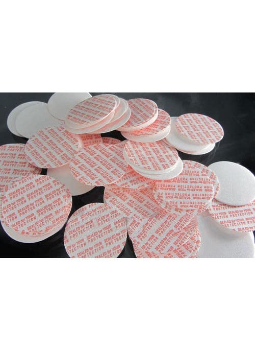 Lazybeee Lazybeee HDPE Aluminium Foil Seal for Packing Jar and Plastic Container 1000 pieces 100 mm  - Image 1