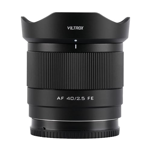 VILTROX AF 40mm f25 FE Full Frame Lens for Sony 40mm f25 Prime e Mount Lens for Sony a7cr a7ii a9iii a7cii a7rv a6700 a7iv a7iii ZVE10 II a6600 a6400 - Image 1