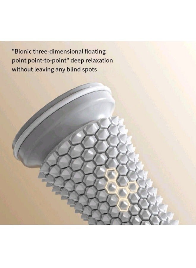 بكرة تدليك القدم، عجلة لفافة تمارين اليوجا، وتر العضلات، بكرة استرخاء الساق، لون أخضر - Image 5