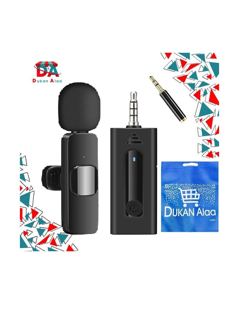Generic Microphone sans fil, récepteur 35 mm, 3,5 AUX  - Image 1