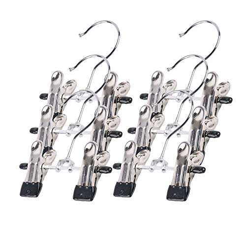 SUNTRADE Double Adjustable Clips Boots Hangers,Space Saving Boots Socks Bags Hanging Clips Boot Holder Boot Organizer,Set of 6 - Image 2