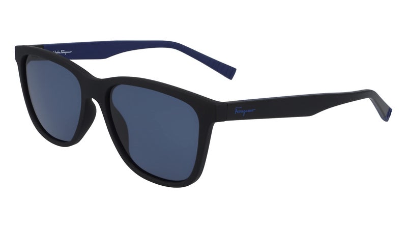 Ferragamo Men's 57Mm Sunglasses, Black - Image 2