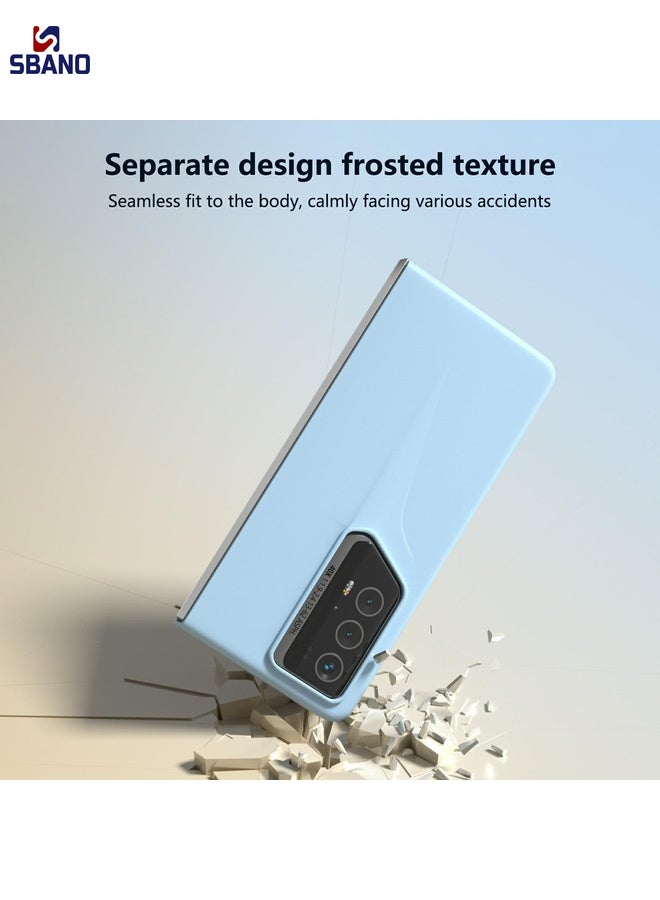 Case Cover For Honor Magic V2 RSR Porsche Design Full Coverage Skin Feel PC Phone Case(Sky Blue)