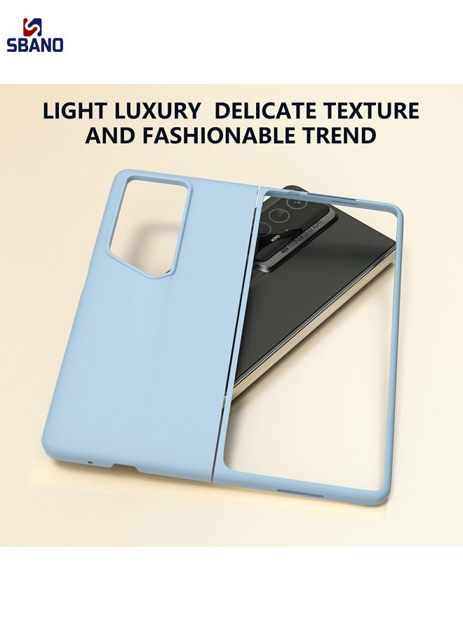 Case Cover For Honor Magic V2 RSR Porsche Design Full Coverage Skin Feel PC Phone Case(Sky Blue)