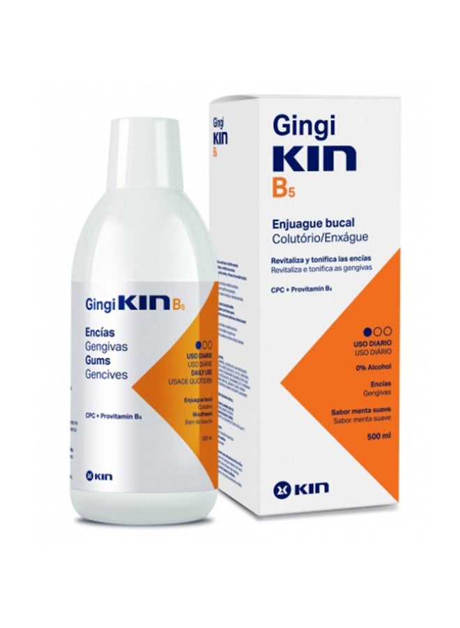 Kin Gingikin B5 Mouthwash 500ml - Image 1