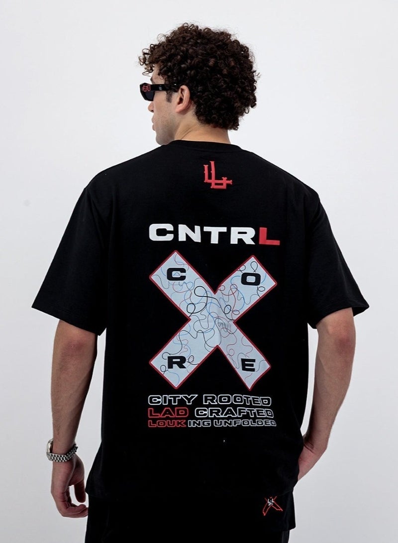 LOUKLAD Louk•Lad CNTRL II Oversized French Terry Tee - Image 1