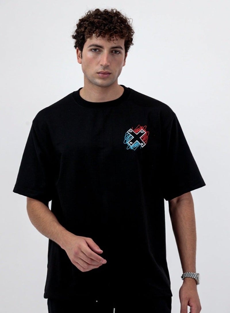 LOUKLAD Louk•Lad CNTRL II Oversized French Terry Tee - Image 3