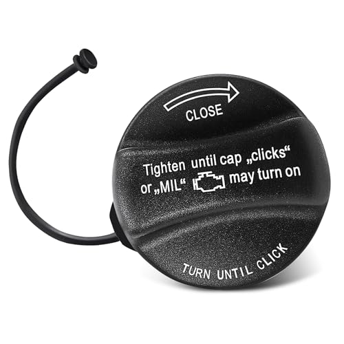 JkorkM Gas Cap, Fuel Tank Cap Compatible with 2002-2018 Mini Cooper, BMW E39 E46 E60 E90 E92-128i 320i 325i 328i 328xi 330i 330xi X1 X3 X5 Z4 M3, More # OE 16117222391, 10844 - Image 1