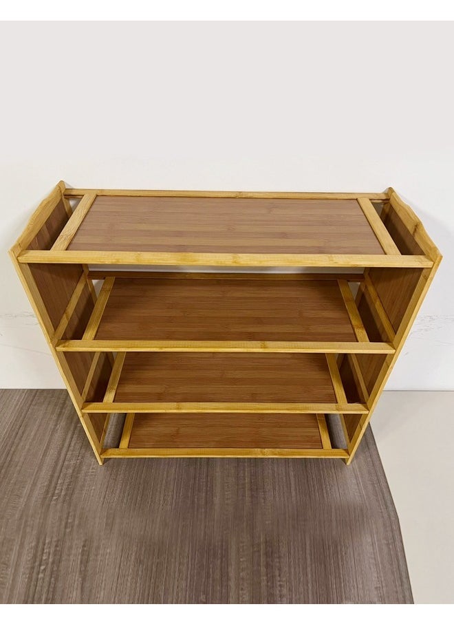 4-Tiers Bamboo Shoe Rack Organizer Shoe Cabinet Display Stand Multipurpose Storage Rack for Entryway and Living Room 60x23x60 cm - pzsku/Z94D4BE95843EE7489070Z/45/_/1727521892/a2e10870-2365-447a-a214-0115044234df