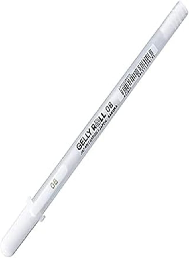SAKURA Gelly Roll Classic Gel Pen (White, 0.8mm)