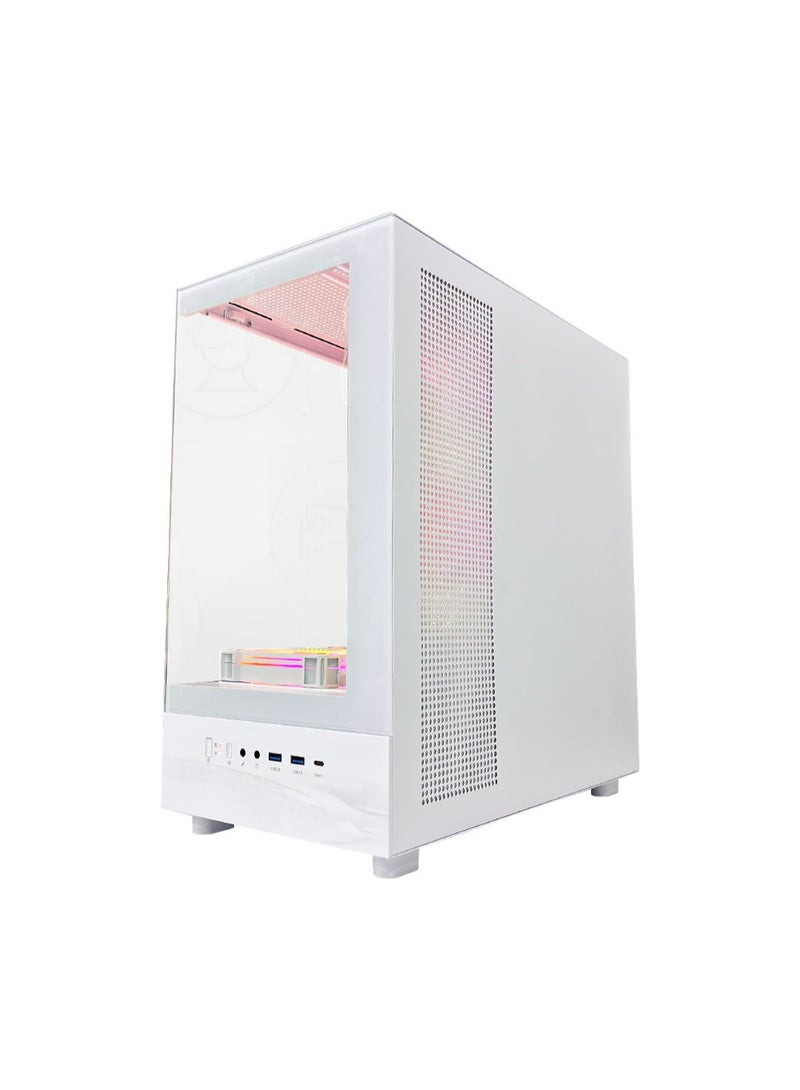 Game Sekret Skye Gaming PC - Intel Core i5-12400F | GeForce RTX 3050 6GB GPU | 16GB DDR4 RAM-500GB NVMe SSD | Air Cooler-H610 MB-500W 80+ PSU | WiFi-Bluetooth-Windows 11 Pro | Game Sekret Desktop Computer | 1 Year Warranty White - Image 4