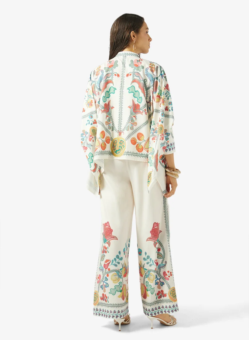 Soleira Printed Top & Pant Set