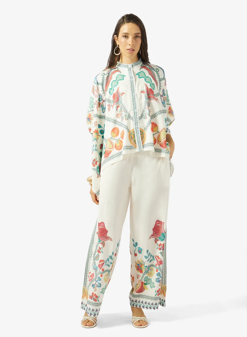 Soleira Printed Top & Pant Set