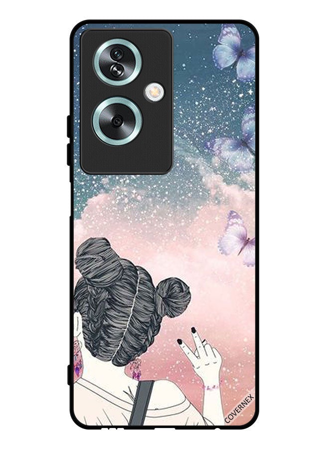 Covernex Protective Case Cover For Oppo A2 Making Victory Sign Art - Image 1