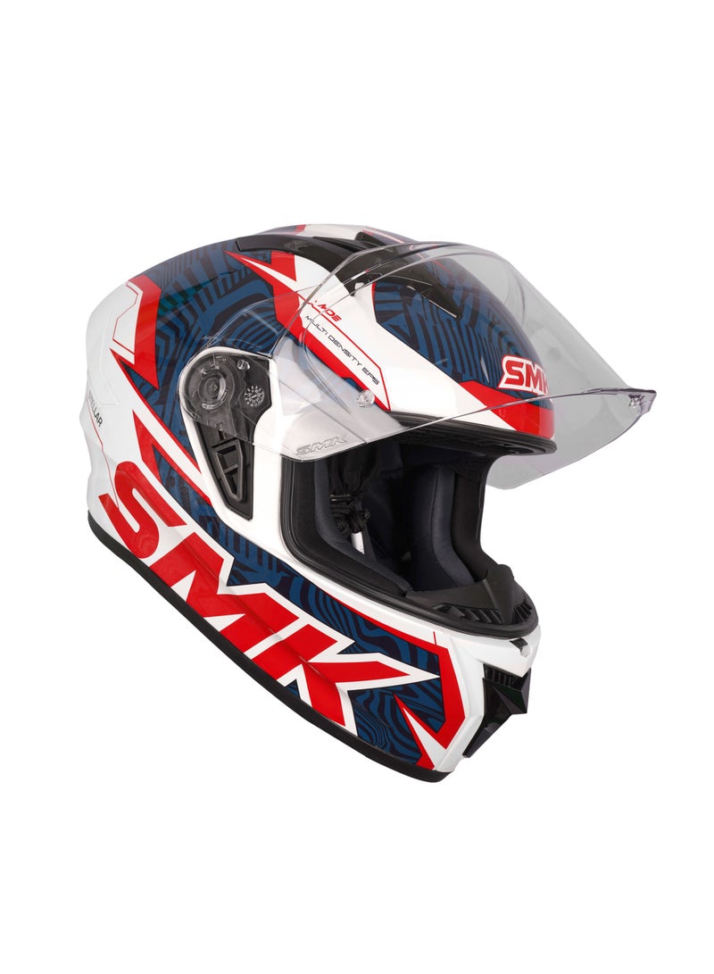SMK Stellar Fury GL 153 Full Face Helmet Aggressive Design, Pinlock Ready - 70025 - Image 2