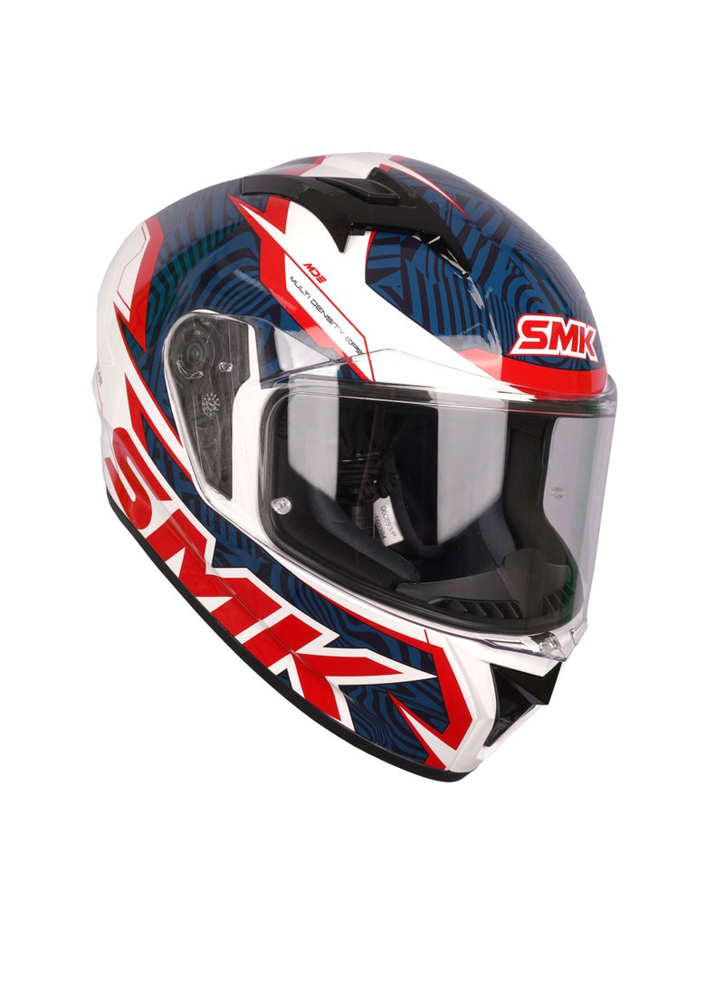 SMK Stellar Fury GL 153 Full Face Helmet Aggressive Design, Pinlock Ready - 70025 - Image 3