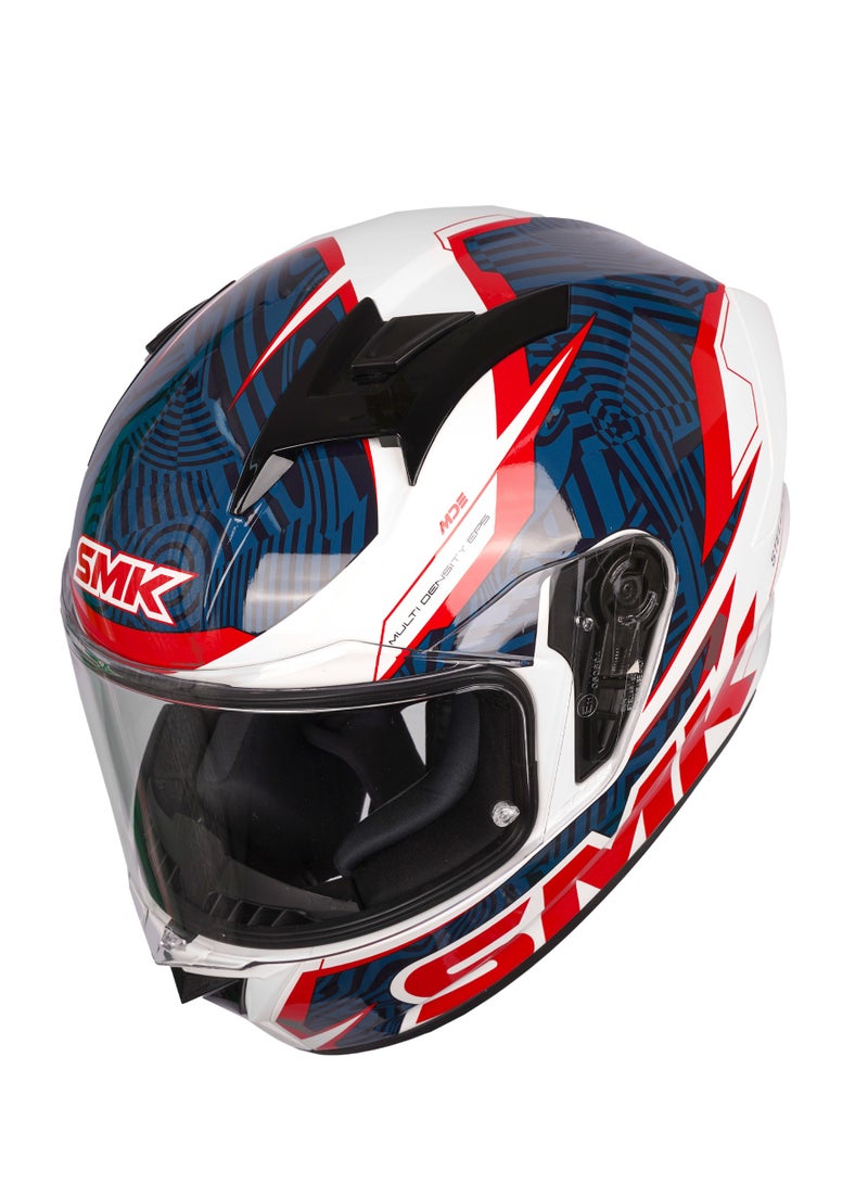 SMK Stellar Fury GL 153 Full Face Helmet Aggressive Design, Pinlock Ready - 70025 - Image 4